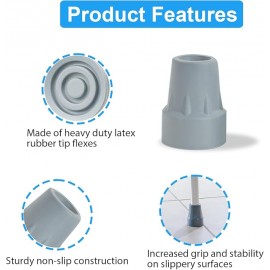 Rubber Tip for Crutches (piece)