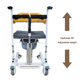 Transfer Chair For Patients Lift Hydraulic Transfer Chair With Commode 