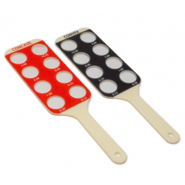 Trial Lens Refraction Paddle Set