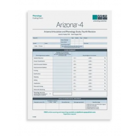 (Arizona™-4) Arizona Articulation and Phonology Scale, Fourth Revision