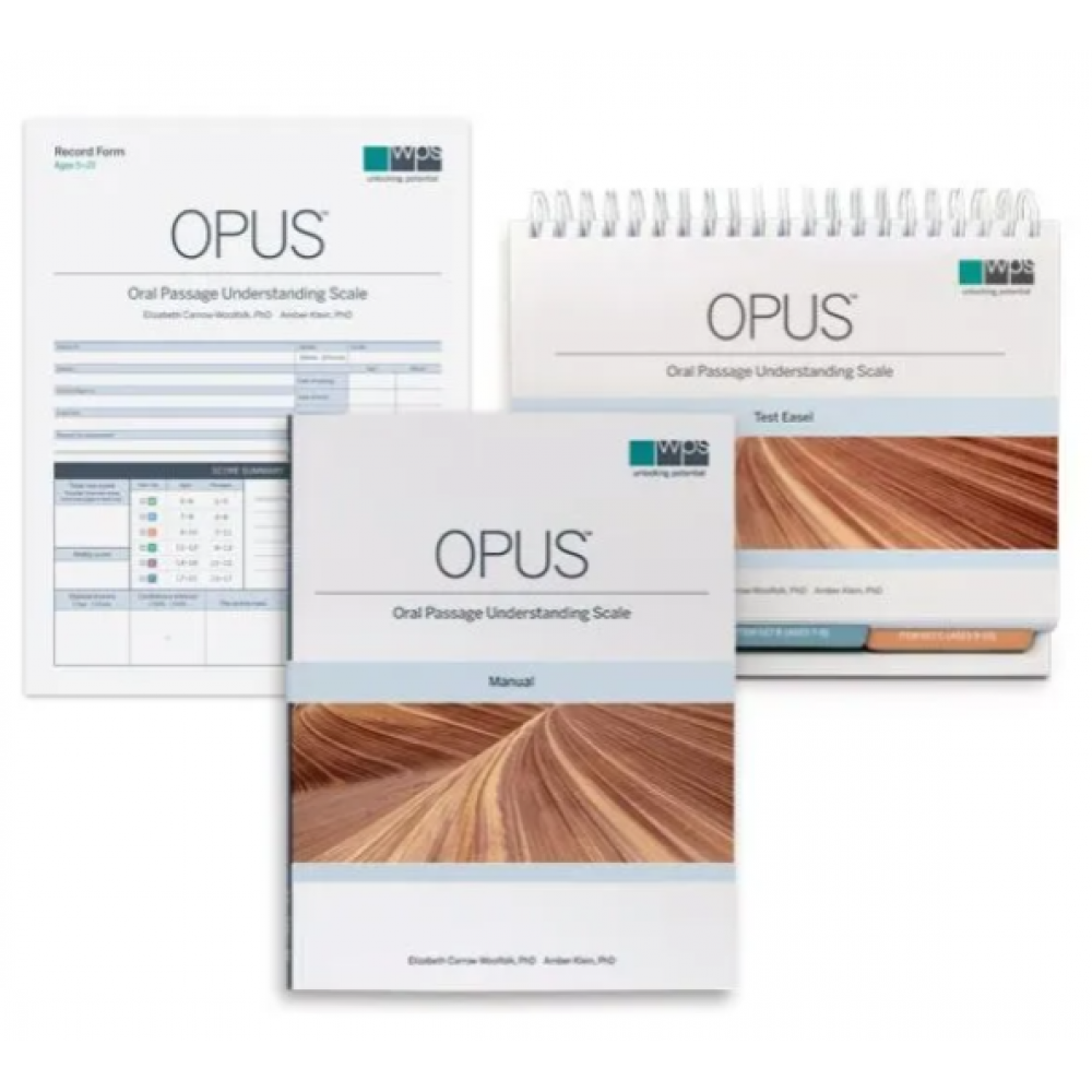 (OPUS) Oral Passage Understanding Scale