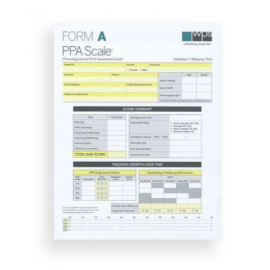(PPA Scale) Phonological and Print Awareness Scale