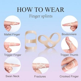 Fu Kang Figure-of-8 Finger Splint (sold in individual piece)