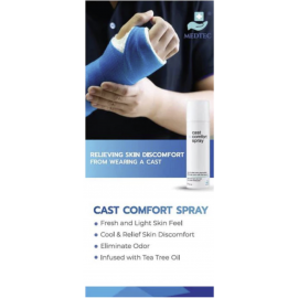 Cast Comfort Itching and Odor Relief Spray - 6 Oz