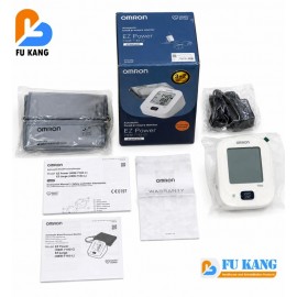 Omron EZ Power HEM-7183-C Blood Pressure Monitor | AC Adaptor + Medium Cuff 22-32cm