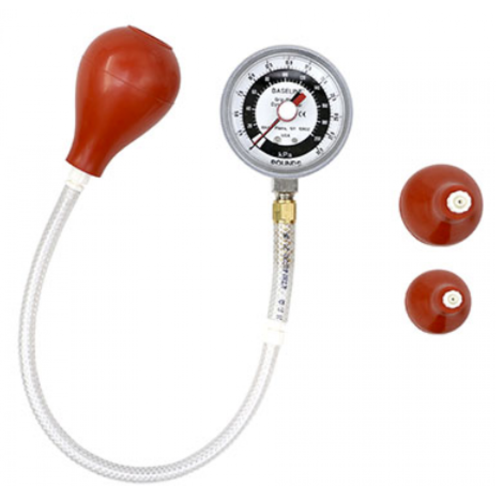 Baseline Dynamometer - Pneumatic 3-Bulb Combo Kit - 30 PSI Capacity, with reset