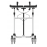 Platform Walker with Gas Spring and Brake Handles