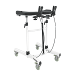 Platform Walker with Gas Spring and Brake Handles