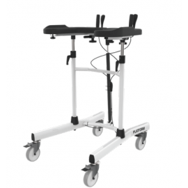 Platform Walker with Gas Spring and Brake Handles