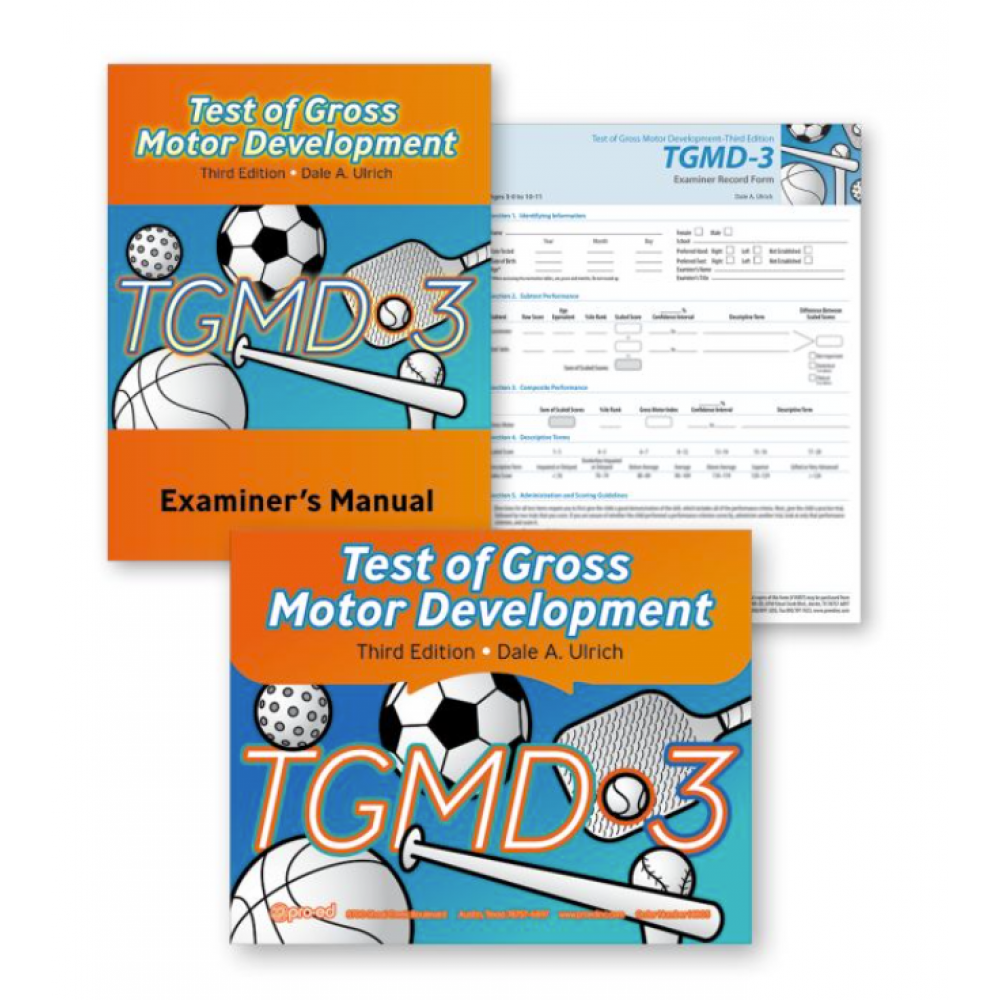 TGMD-3: Test of Gross Motor Development–Third Edition, Complete Kit