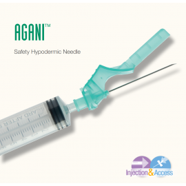 Terumo AGANI™ Hypodermic Needle 27G × 1/2" (0.4 × 13 mm), Regular Bevel - Box of 100