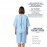 Pure Cotton Patient Gown | Back-Opening Sleep Dress Style