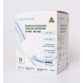 Softmed N95 Surgical Respirator Masks - Box of 25