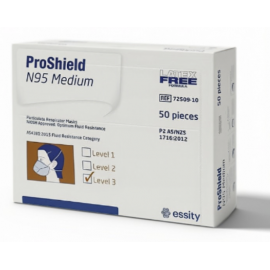BSN Proshield N95 Respirator Masks (N-95), Box of 50, (Made in Japan - Niosh Approved P2 Compliant)