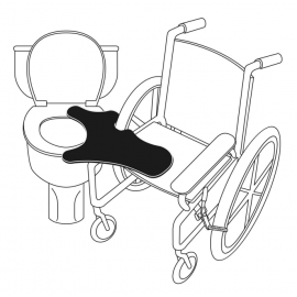 Therafin Commode Transfer Board