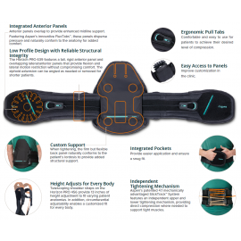 Aspen Horizon PRO 456 TLSO Thoracolumbosacral Orthosis - Adjustable Spinal Support Brace