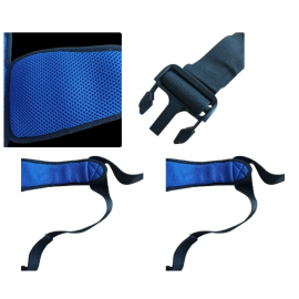 Fu Kang Restraining Seat Belt with Pommel Belt (Blue)