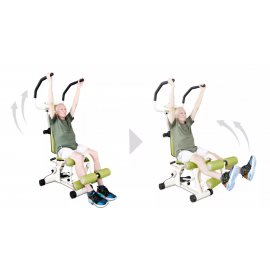 TURTLE GYM Isokinetic Shoulder Press, Lat Pull-Down, Leg Extension & Curl