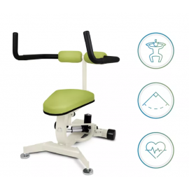 TURTLE GYM Isokinetic Waist Twist / Rotary Torso Training