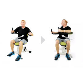 TURTLE GYM Isokinetic Waist Twist / Rotary Torso Training