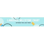 Language Milestone Chart (3/8) - Between Two and Three
