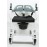 MoverTransfer Split Seat Shower Commode Transport Chair , Mechanical Height Adjustment