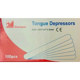 Tongue Depressor Disposable, Wax Applicator Stick Waxing Spatulas Wooden 