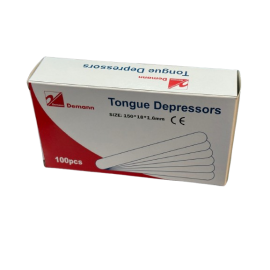 Tongue Depressor Disposable, Wax Applicator Stick Waxing Spatulas Wooden 