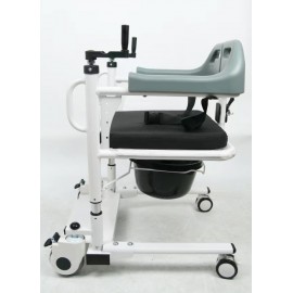 MoverTransfer Split Seat Shower Commode Transport Chair 