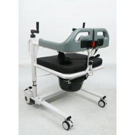 MoverTransfer Split Seat Shower Commode Transport Chair 