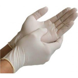 Examination Latex Gloves, Powder Free, Non-sterile, 100’s/box  