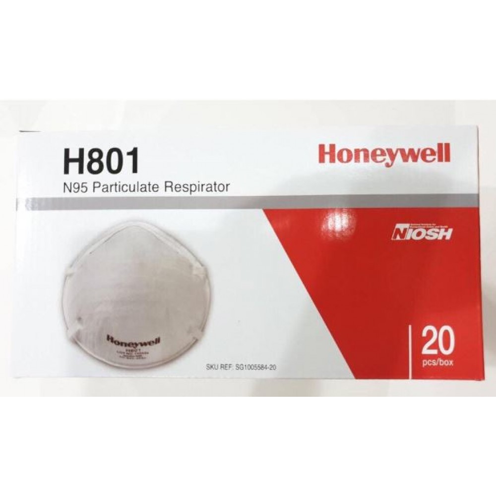 Honeywell N95 Particulate Respiratory Mask H801 (20 pieces)