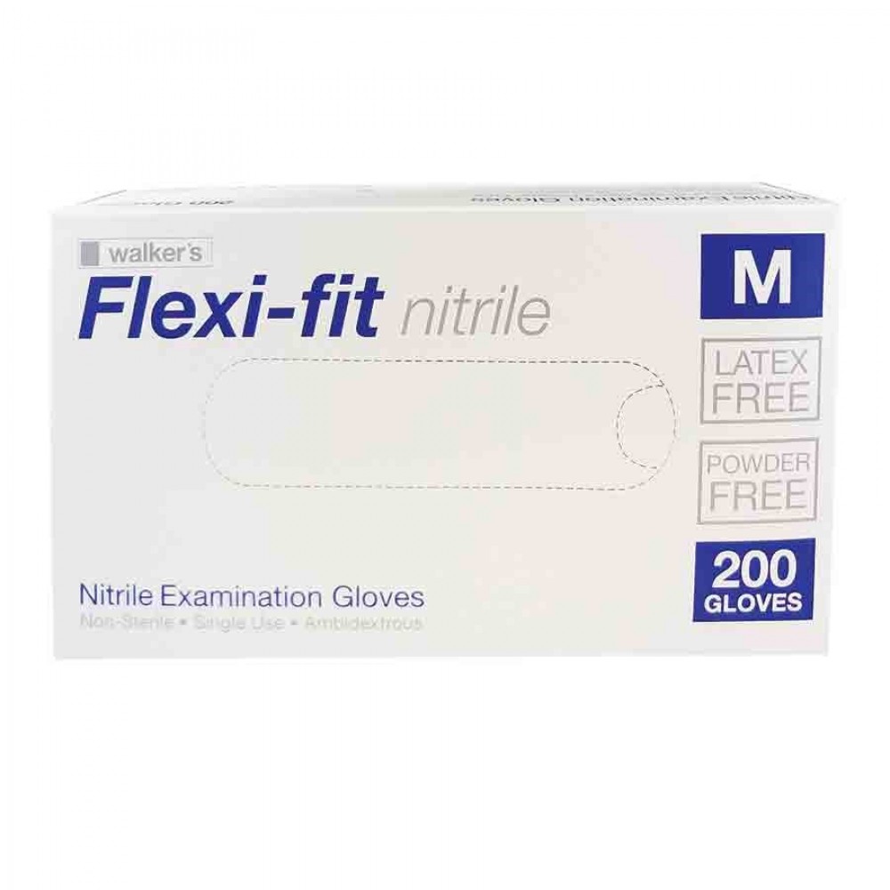 Flexi-fit Nitrile Examination Glove, Box of 200