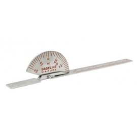 Baseline Plastic Goniometer - Rulongmeter Style - 360 Degree Head