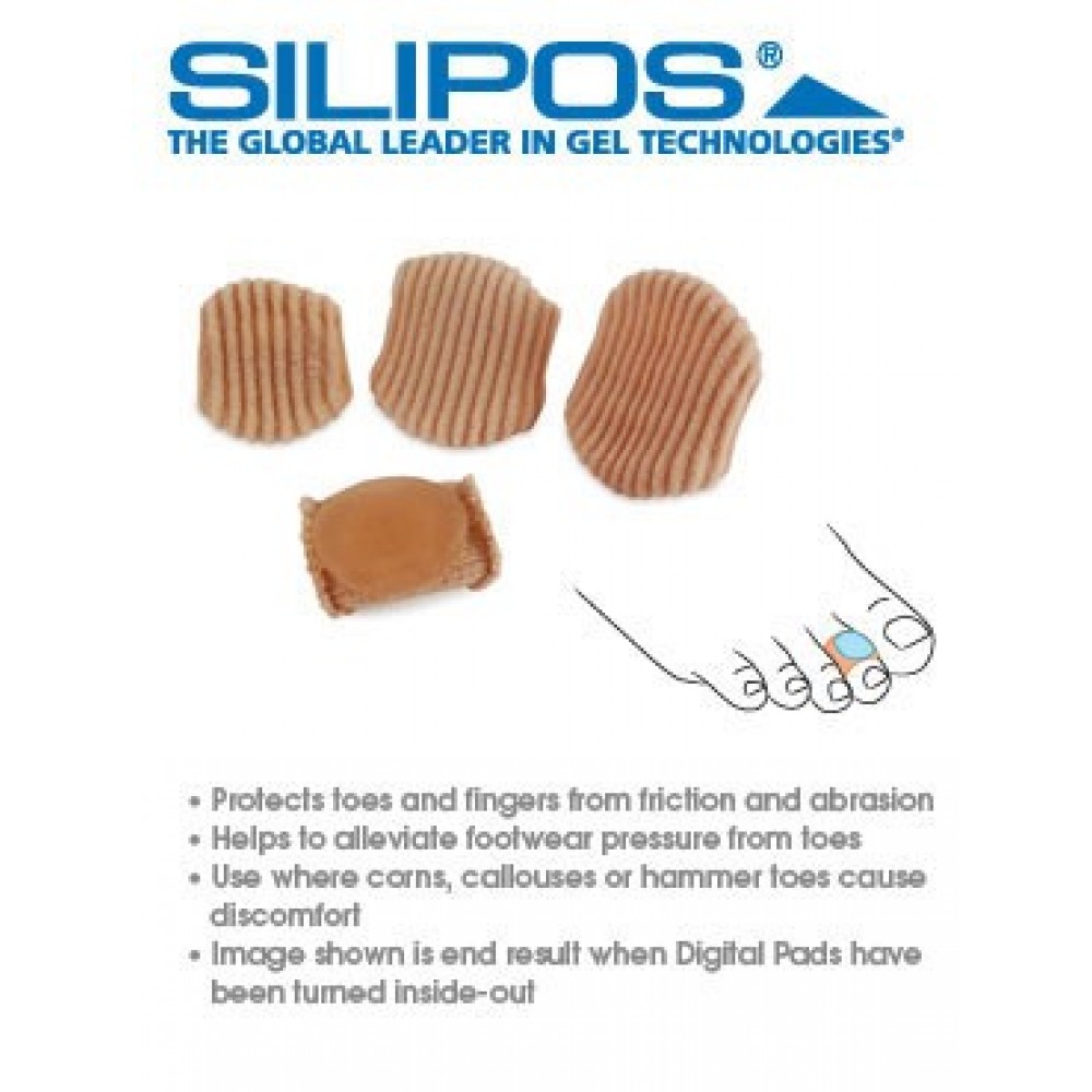 Silipos Gel Toe Spreaders - Toe Spacer - Anti-Bacterial with Silver - Toe  Alignment - Fu Kang Healthcare Shop Online