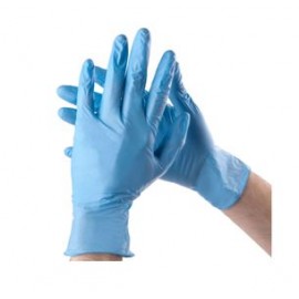 Safety Nitrile Examination Gloves (Powder-Free) – 100’s