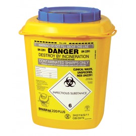 Sharpak 220 Sharps Container 10L