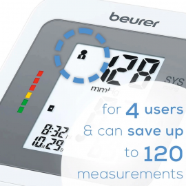 Beurer Upper Arm Blood Pressure Monitor, BM26