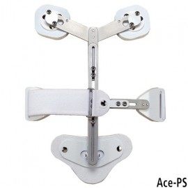ACE Hyperextension Brace W/ Hinged Pubic Assembly & Pectoral Pads