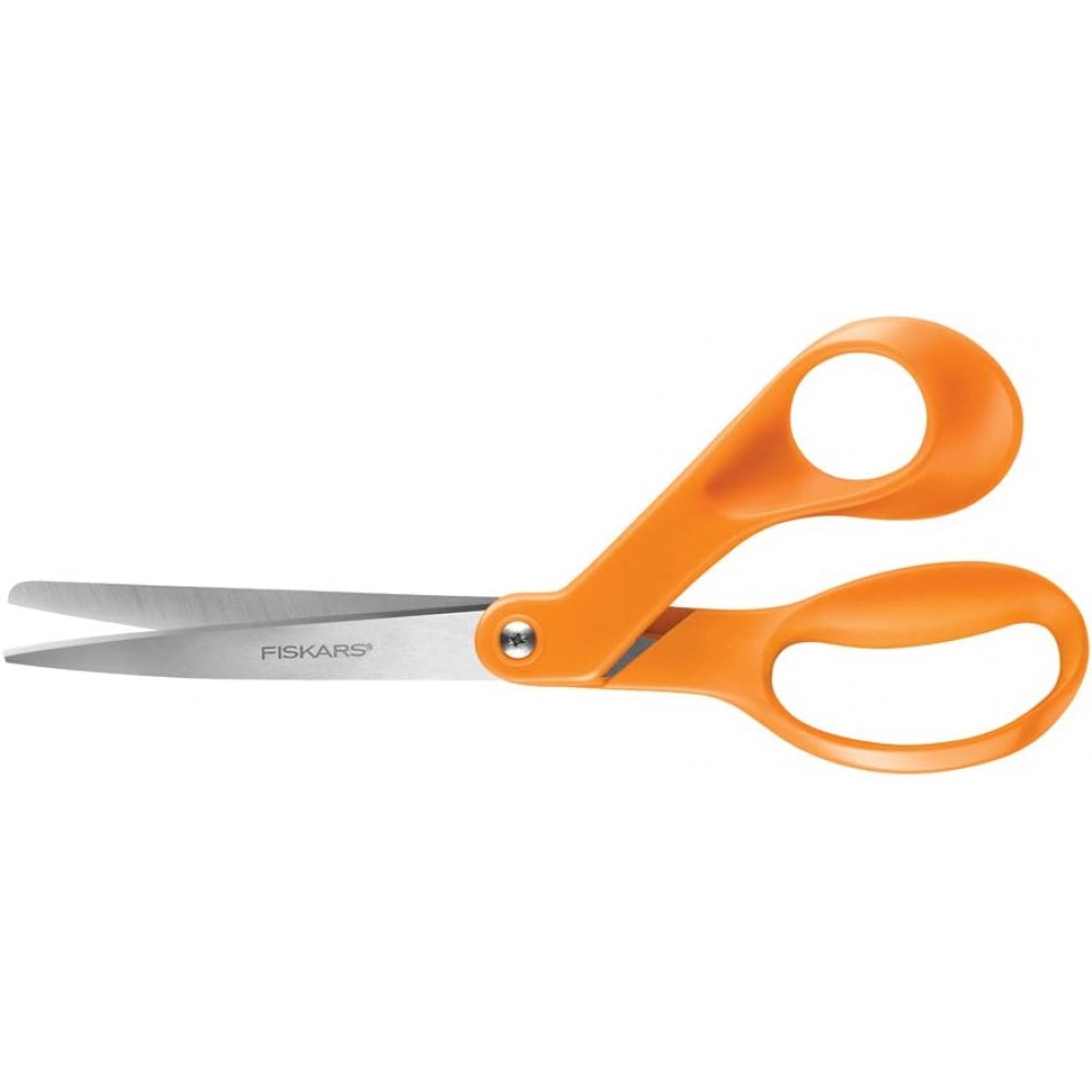 Fiskars Scissors, 4" (10cm) blade length, Left/Right Hand