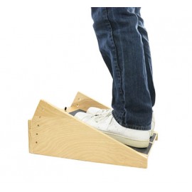 Incline Board - 5-level Wooden - 5, 10, 15, 20, 25 Degree Elevation - 14 x 18 inch Surface