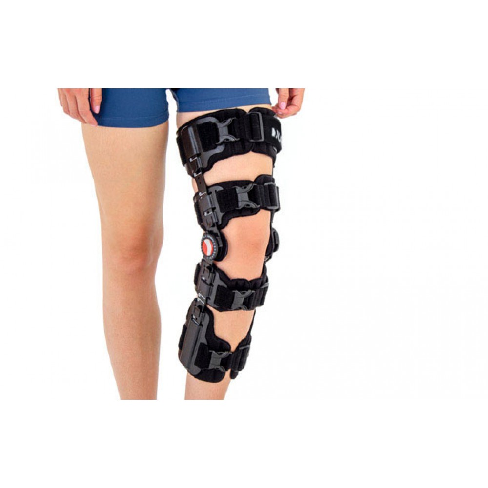 Post-Op Hinged Knee Brace With ROM Adjustment