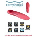 Formthotics 203 Full Length, Dual Density Red/Red Medical Orthotic Insole