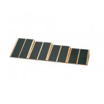 Wooden fixed level Incline Boards - 4 Boards: 15, 20, 25, 30 Degree Elevation - 16.25" x 15" Surface