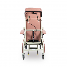 Geriatric Chair Reclining Mobile Drop Armrest 