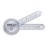 Baseline Plastic Goniometer - 360 Degree Head - 8 inch Arms