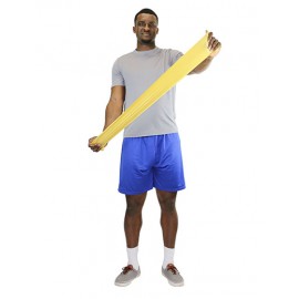 CanDo Low Powder Exercise Band 50 Yard Roll