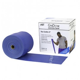 CanDo Low Powder Exercise Band 50 Yard Roll