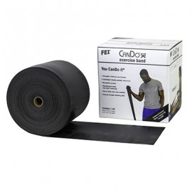 CanDo Low Powder Exercise Band 50 Yard Roll