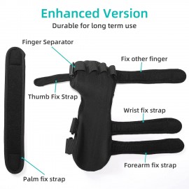 Fu Kang Resting Hand Splint with Finger Separators